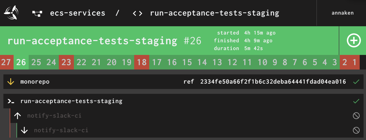 Concourse task